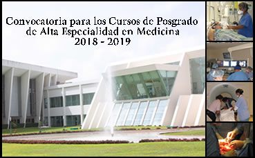 Convocatoria de Cursos de Posgrado de Alta Especialidad en Medicina